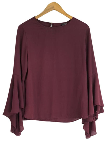 Flare sleeve blouse