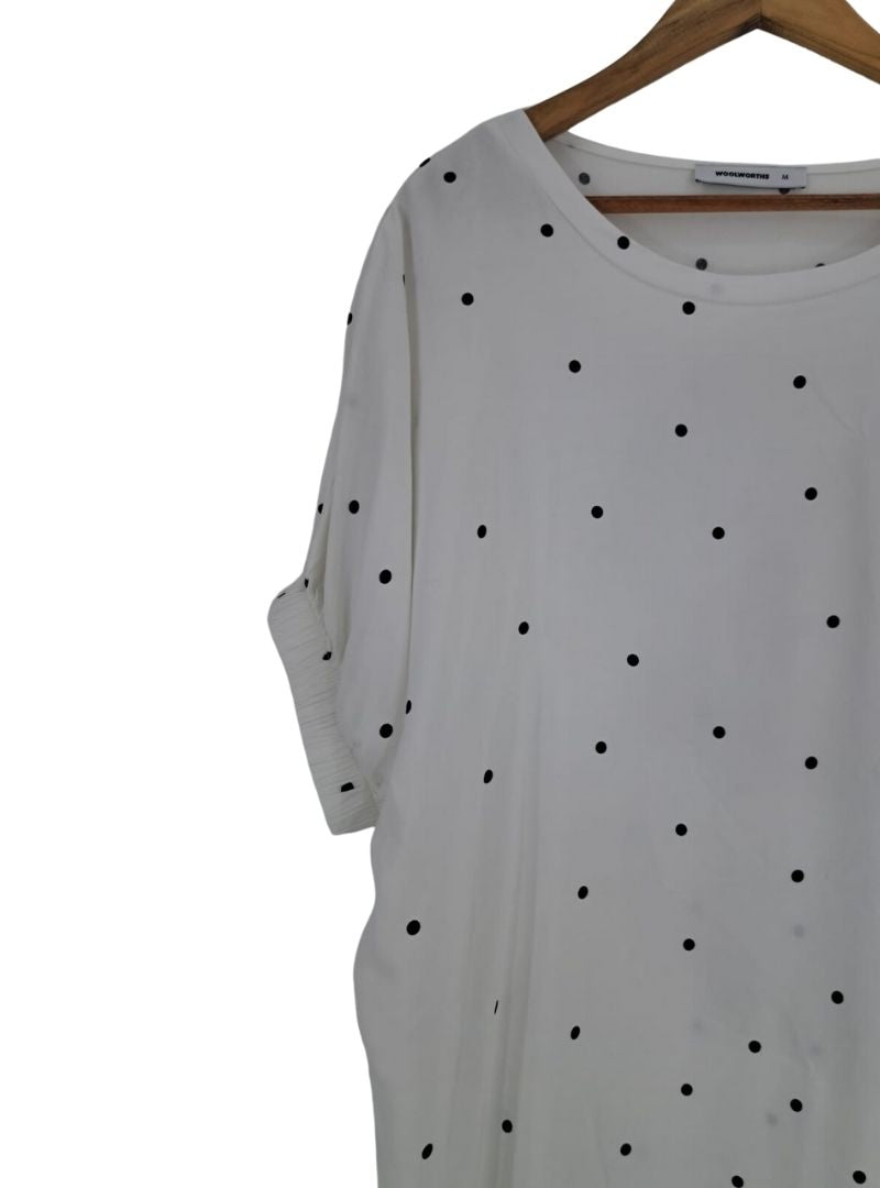 Polka dot detailed dress